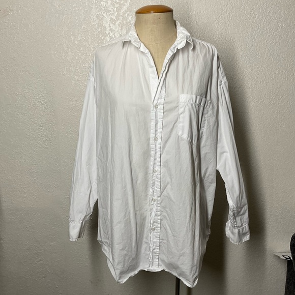 Frank & Eileen Shirley in White Everyday
Poplin XS - Picture 5 of 11